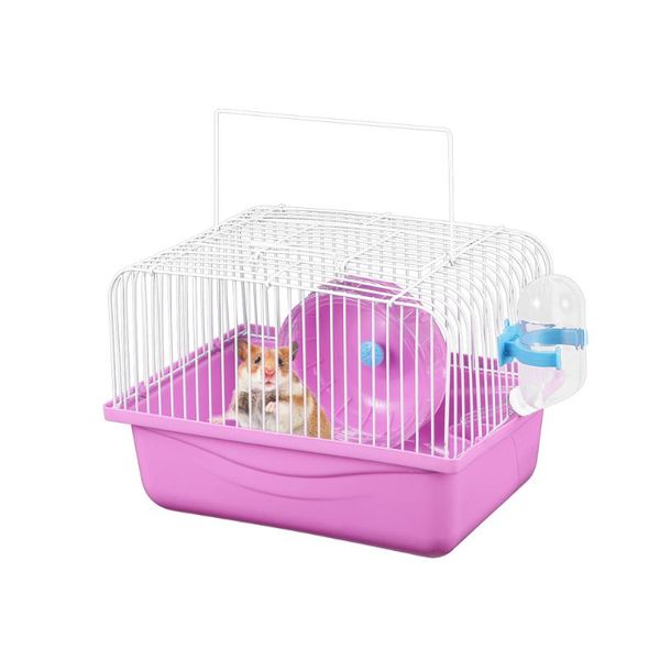 

small animal supplies 1pc hamster cage travel carry rat pets accessories )
