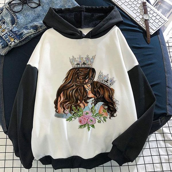 

women's hoodies & sweatshirts fashion women sweatshirt pullover y2k long sleeve hooded striped drawstring slim, Black