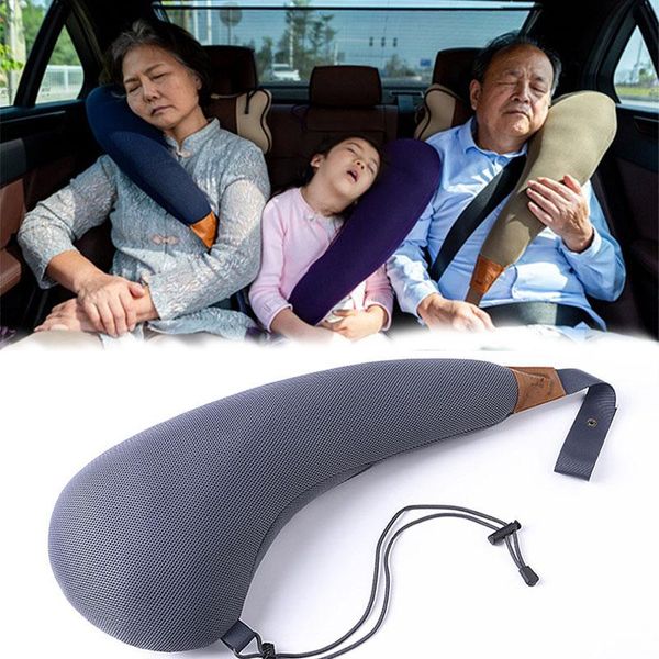 

seat cushions car headrest neck pillow kawaii travel leeping support accessories interior for girls boys gift home