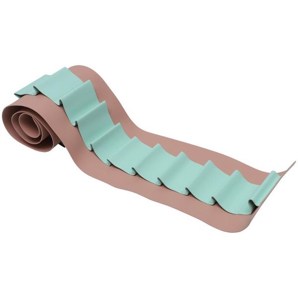 

hooks & rails 22-holes roll holder hanging storage pu leather rack craft organizer