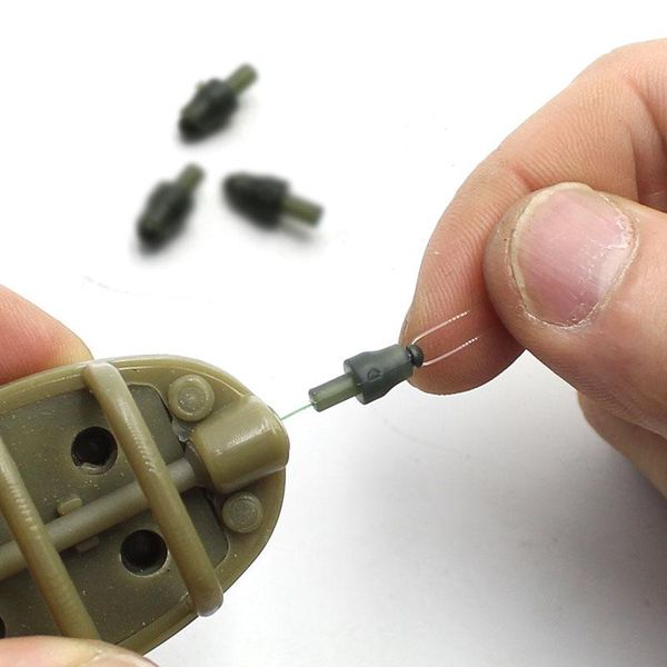 

10pcs fishing beads feeder hook components carp bait cage sers tackles hooks