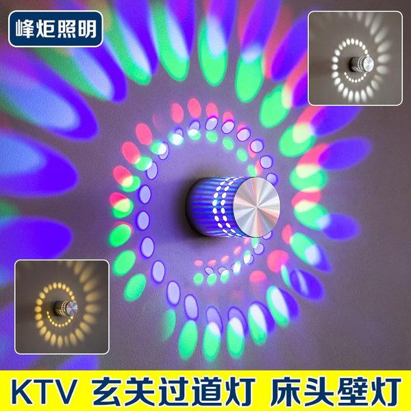 

wall lamp creative led screw light ktv bar corridor el special aluminum shell