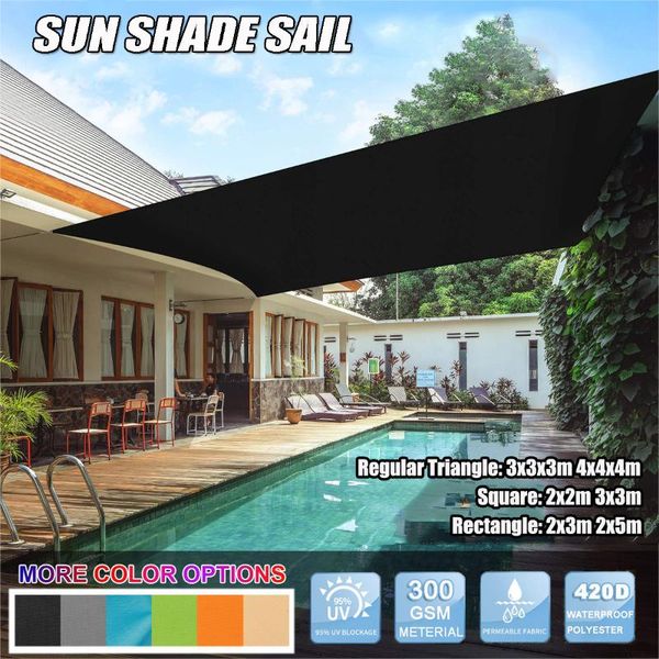 

shade rectangle sun shelter sunshade protection outdoor canopy garden patio pool sail awning camping picnic tent