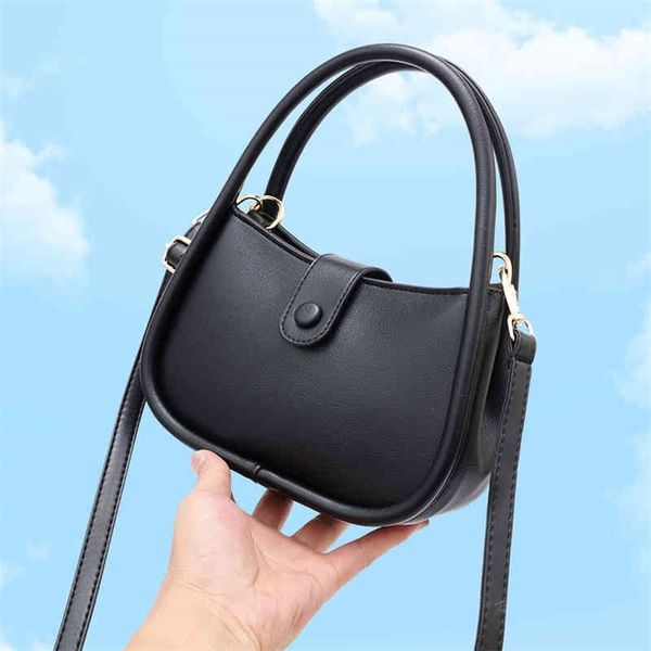

factory store shop korean version gentle lady armpit bag simple fashion portable crescent small women's single shoulder messenger bag