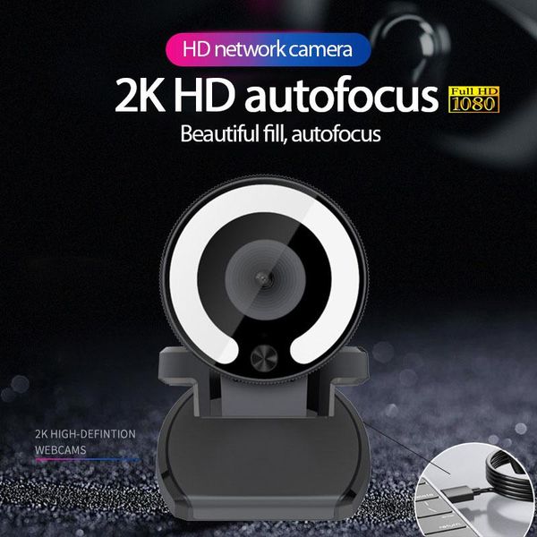 

webcams computer camera hd network usb external 1080p/2k live beauty plug web cam for pc lapdeskmini
