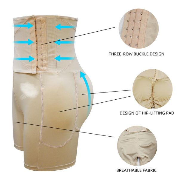 

butt lifter binder body tummy shaper modeling strap slimming underwear shapewear slimming sheath belly women butt pads lift butt