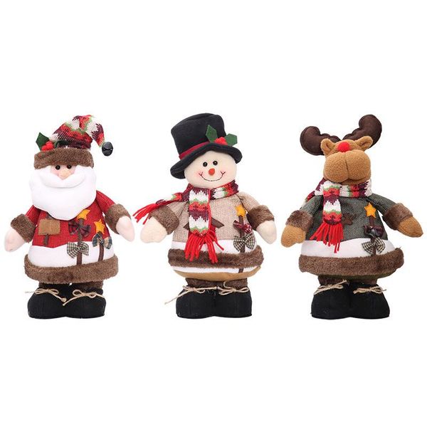 

christmas decorations snowman elk stand gesture gift santa decoration el mall