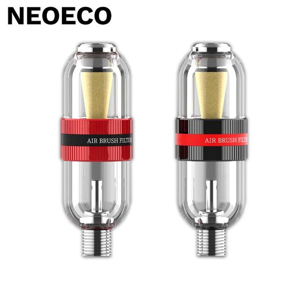 

professional spray guns airbrush air filter round tail water separator strainer gun accessories 1/8 interface detachable