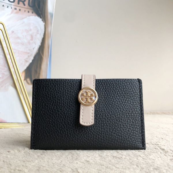 

2021 new tb women's litchi pattern fashion classic multi-layer card holder hand bag
