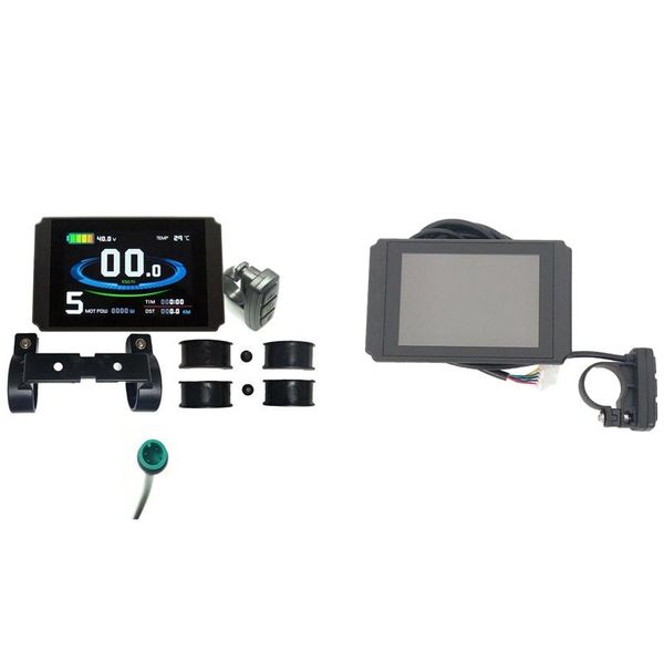 

tools electric bicycle 24/36/48v intelligent kt-lcd8h colorful display e-bike lcd control panel accessories