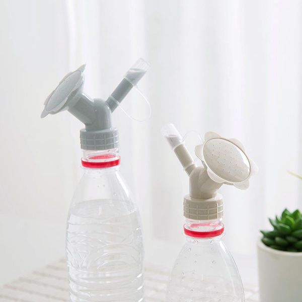 

watering equipments 2 in 1 multifunctional flower shaped sprinkler nozzle for water bottle portable household potted plant waterer