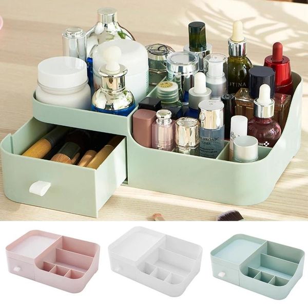 

storage boxes & bins large capacity drawer makeup organizer box cosmetic lipstick beauty case bathroom home maquillaje organizadores
