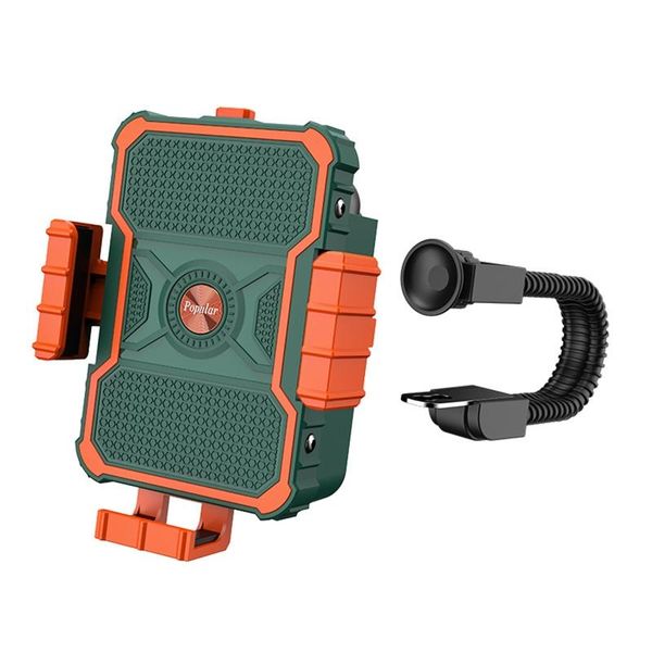 

motorcycle/bicycle mobile phone holder rotating cellphone universal x3ud cell mounts & holders