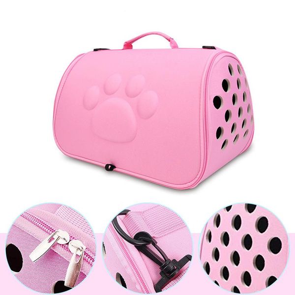 

foldable pet dog carrier cage transport travel cat handbag breathable outdoor puppy carrying bags with water bottle car seat covers