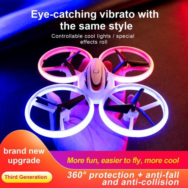 

mini drone rc helicopter infraed hand sensing remote control quadcopter for kids air pressure altitude hold 3d flip dron drones