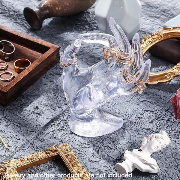 

hooks & rails 1pc jewelry display stand hand bangle watch ring bracelet model 2021 organizer supply holde l0h5