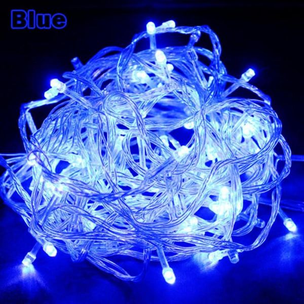 

eu plug/us plug fairy led strip light rgb lighting 10m/20m christmas tree decor lamp string for wedding party holiday strips