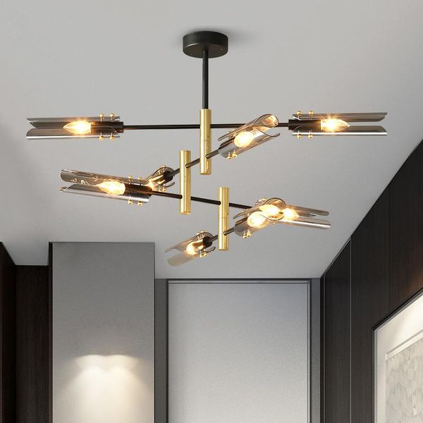 

chandeliers led luxury chandelier simple atmosphere home postmodern lamp hall restaurant bedroom nordic living room large