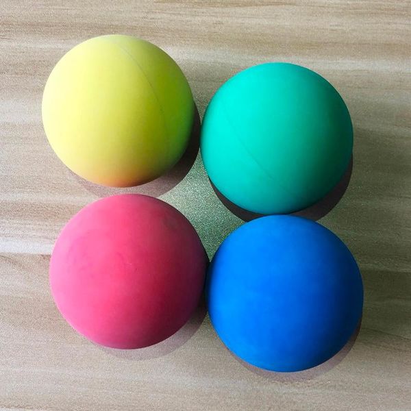 

pcs 5.5cm racquetball rubber ball high elasticity for game practice training bhd2 table tennis balls