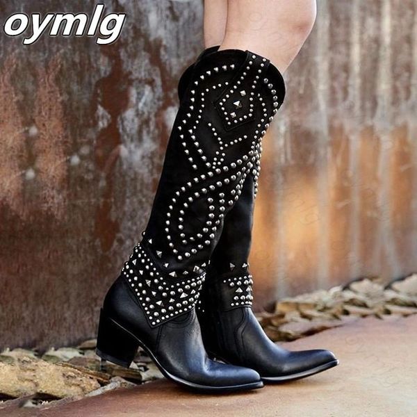 

boots 2021 women summer zipper low heel shoes cool british rivet design soft short party drop, Black