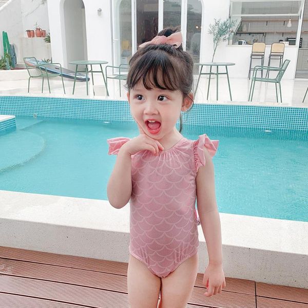 

one-pieces 2021summer baby girls swimwear, Black