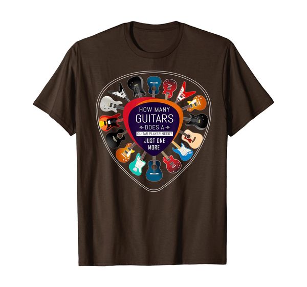 

How Many Guitars Does a Guitar Player Need Shirt, Mainly pictures