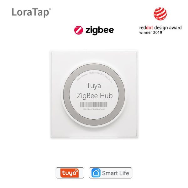 

smart home control loratap tuya zigbee gateway hub bridge with network interface life app remote devices up to 256 mesh