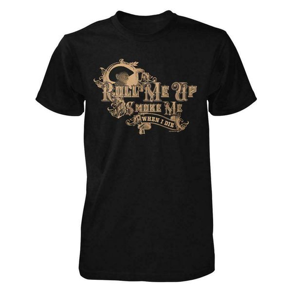 

roll me up and smoke me when i die tshirt size s-5xl, White;black