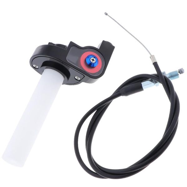 

handlebars quick throttle grip twist & cable for 125-250cc motorbike atv