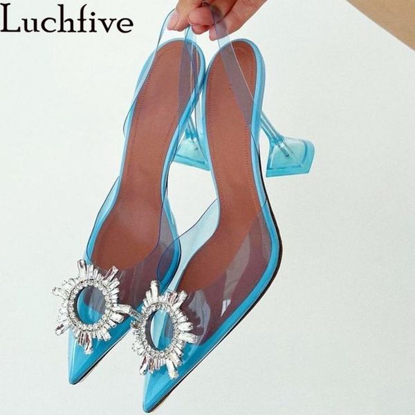 

dress shoes summer pvc sandals woman crystal badge gladiator pointy toe goblet high heel bridal mujer, Black