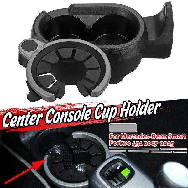

car organizer a4518100370 auto center console cup bottle holder for - smart w451