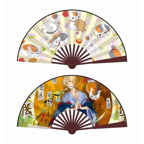 

other home decor animation peripherals folding fan silk cloth natsume's book of friends bedroom decoration accessories for living room