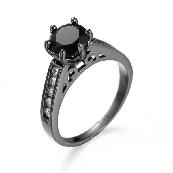 

zircon jewelry ring women's fashion hand decoration valentine's day creative gift, Slivery;golden