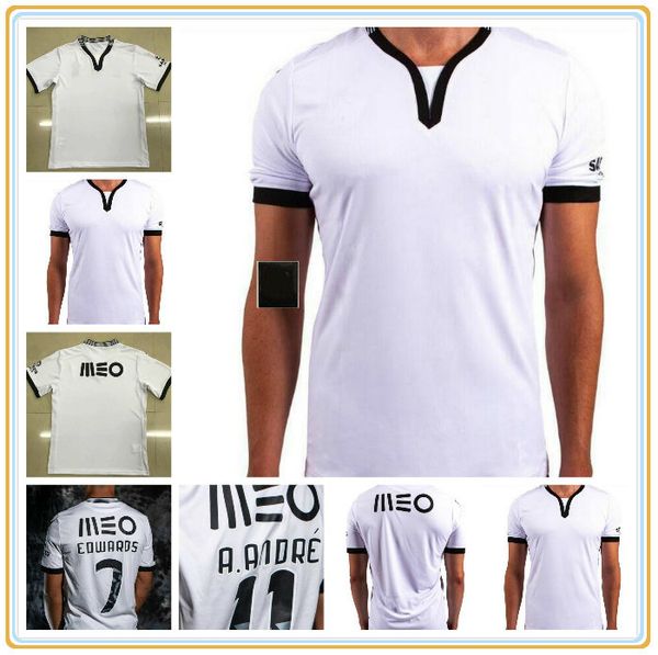 

22 vitoria 21 guimaraes sc soccer jerseys 2021 2022 quaresma 10 pepelu sacko mensah a.andre edwaros home white football shirts, Black