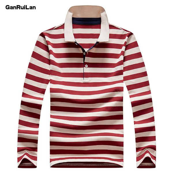 

arrival autumn men polo shirts embroidery casual men's long sleeve b0826 210518, White;black