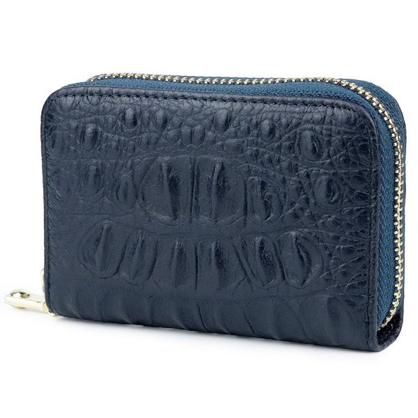 

alligator leather zipper purse fashion bag wallets, Red;black