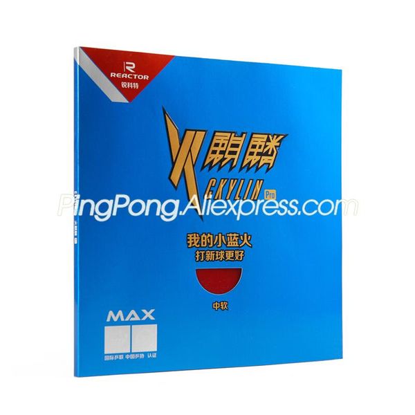 

reactor ckylin pro table tennis rubber blue sponge original professional pong raquets