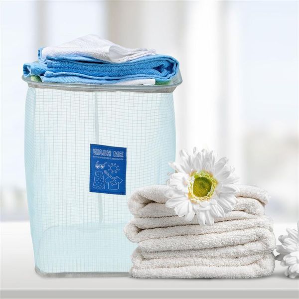 

laundry bags folding basket wall-mounted dirty clothes storage with nail hook