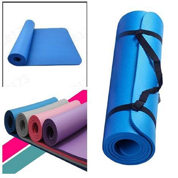 

yoga mats 180*61cm 10mm-15mm thick eva anti-slip blanket gymnastic sport health lose weight fitness pad mat