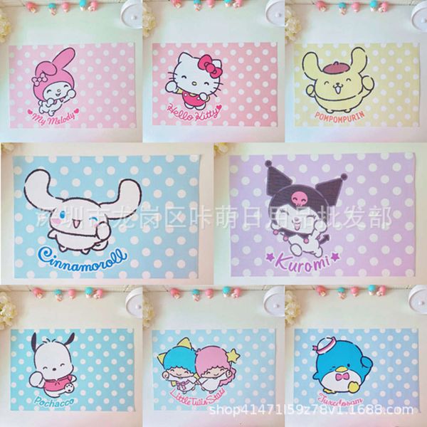 

cartoon lovely pvc washable children's meal mat heat insulation jade dog table western food bowl and plate