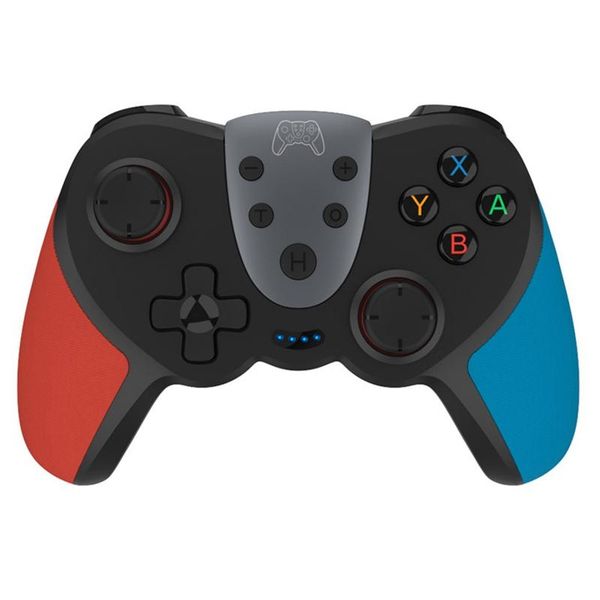 

game controllers & joysticks wireless controller for switch lite joypad video games nfc function adjustable vibration intensity (blue red)