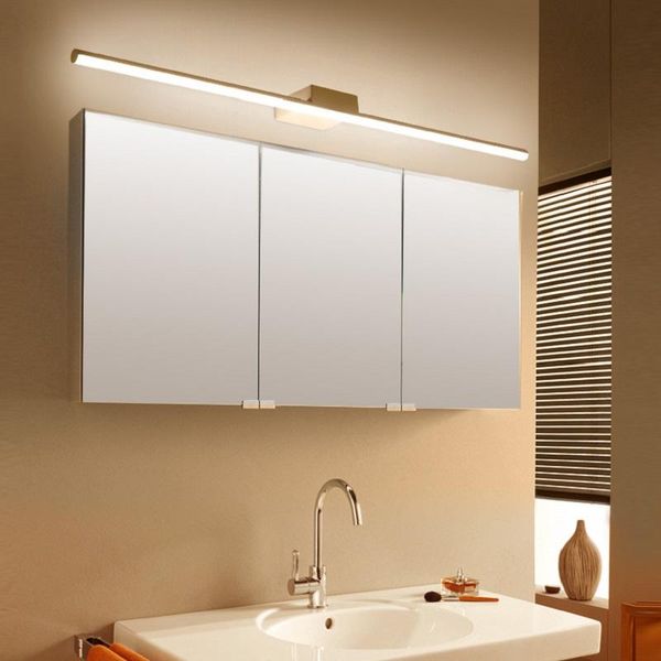

wall lamps black/white 0.4-1.2m modern mirror lights anti-fog led bathroom dressing table/toilet/bathroom lamp