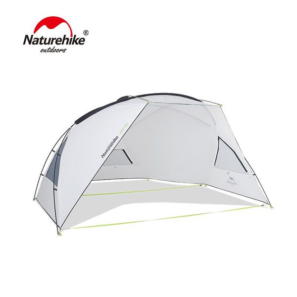 

naturehike gnie beach tarp with poles outdoor camping tent sun shelter awning upf40 tents and shelters