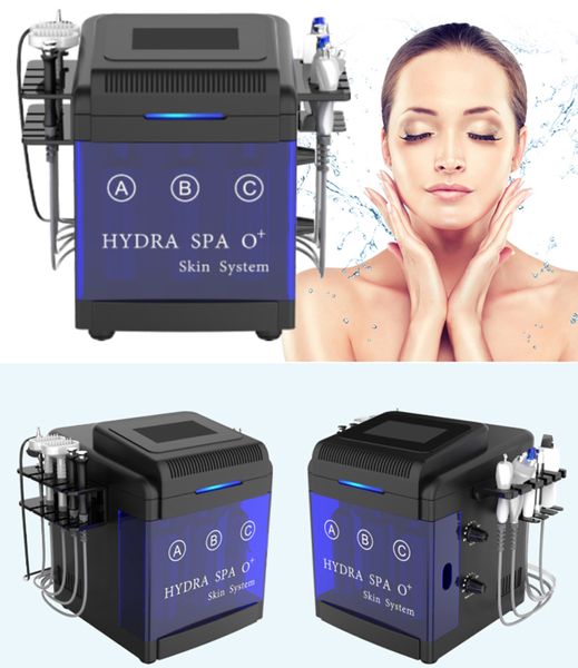 10 em 1 diamante microdermoabrasão máquina de rejuvenescimento da pele hydro aqua limpo oxigênio jato casca pistola hidrofacial