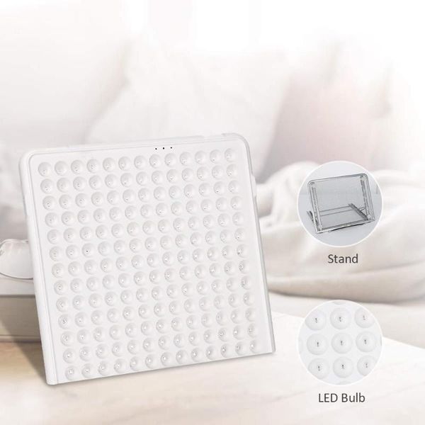 

bulbs led light 24w red therapy lamp 660nm infrared device deep lights for face skin care pain relief