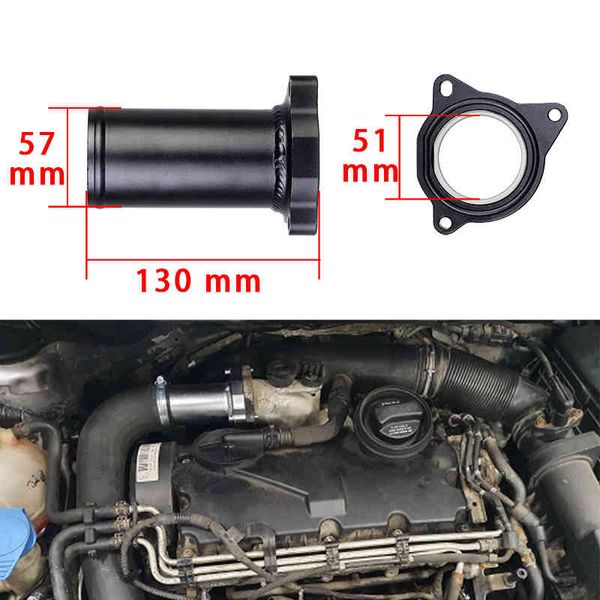 envio de 57 mm 2,25 polegadas substituição da válvula egr delete kits para VW 1.9 TDI 130/160 BHP Diesel EGR Remoção egr02