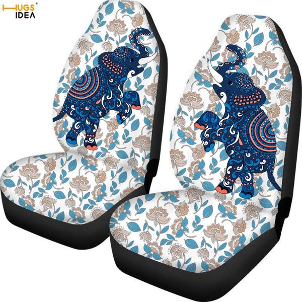 

chair covers hugsidea 3d crazy horse print car seat cover bohemian floral elephant/eagle design auto/suv protect sheet for front