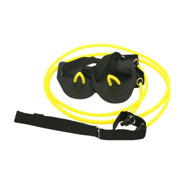 

fitness resistance bands swimming arm strength trainer pilates stretch pull rope tubes for outdoor gym muscle training