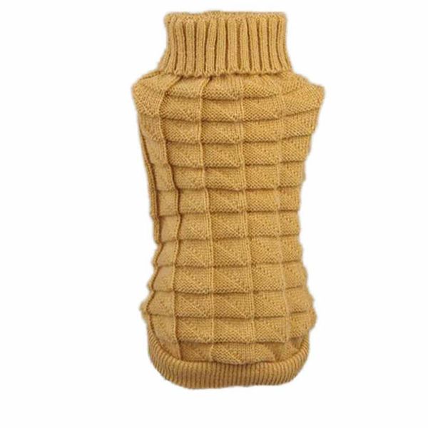 

dog apparel clothes pet autumn winter woolen dogs sweater knitwear puppy clothing warm knitting wool coat cloth flowers