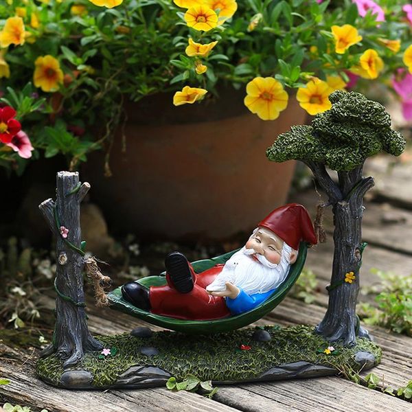 

durable dwarf ornament resin decor adornment figurine garden decorations